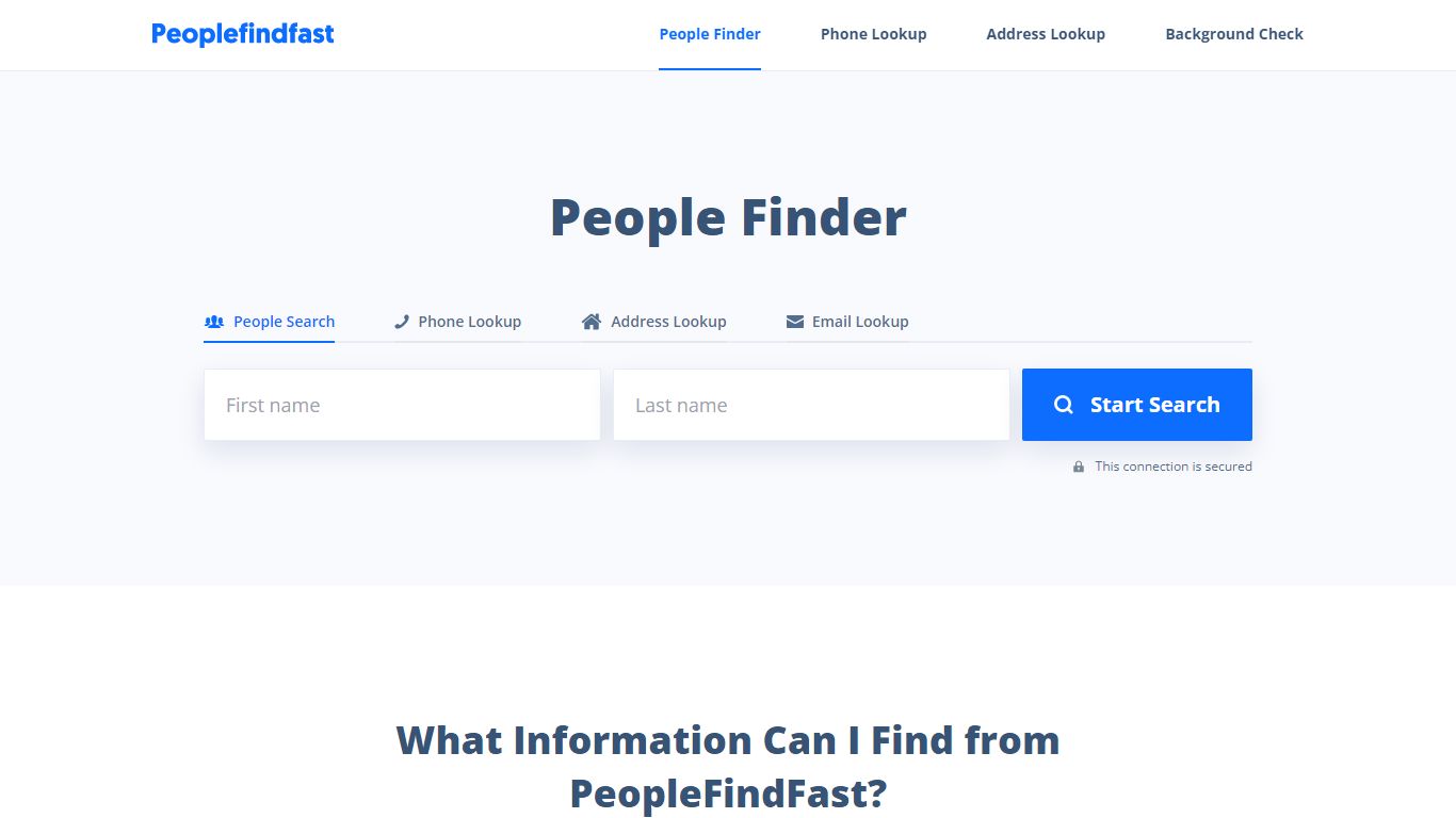 People Finder | People Search Online | People Find Fast